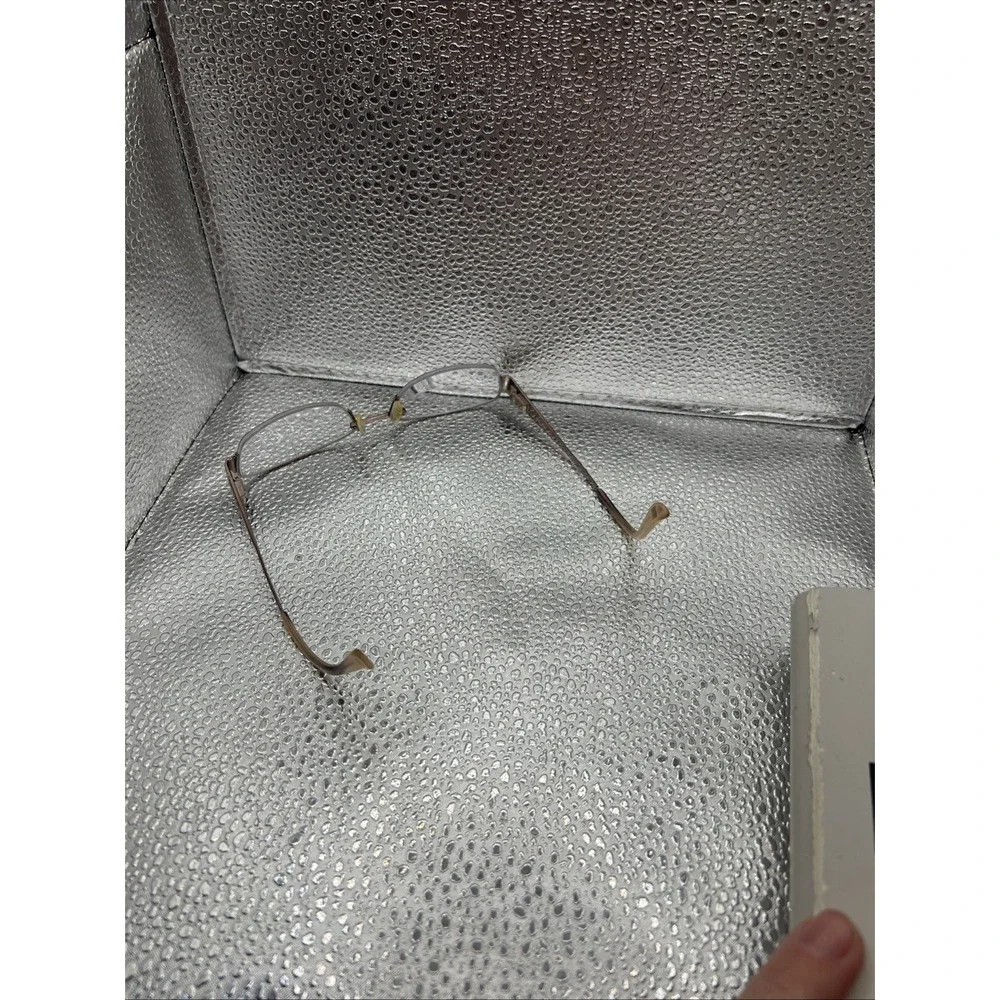 Liz Claiborne Eyeglasses Frame L319-68Q Women's Rose Gold Half Rim 53-17-135